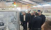 بازدید سرپرست شرکت شهرکهای صنعتی استان مرکزی از 4 واحد صنعتی شهرک صنعتی مامونیه