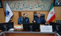 نشست مشترک مدیران عامل شرکت شهرک‌های صنعتی و آب منطقه‌ای استان مرکزی با هدف پایدارسازی تأمین آب صنعت