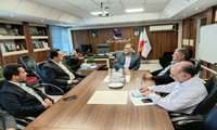 نشست مدیرعامل شرکت شهرک های صنعتی با صنعتگران شهرک صنعتی ایبک آباد