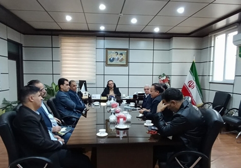 تاکید فرماندار دلیجان بر حمایت از واحدهای تولیدی در دیدار با مدیران شهرک صنعتی  