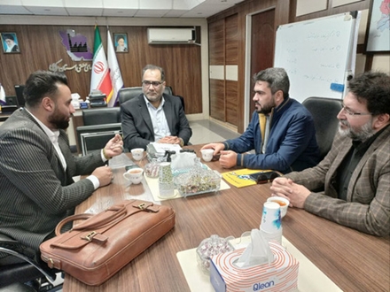 نشست مشترک بسیج کارگران و شرکت شهرک‌های صنعتی استان مرکزی جهت رفع موانع تولید