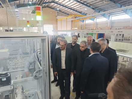 بازدید سرپرست شرکت شهرکهای صنعتی استان مرکزی از 4 واحد صنعتی شهرک صنعتی مامونیه